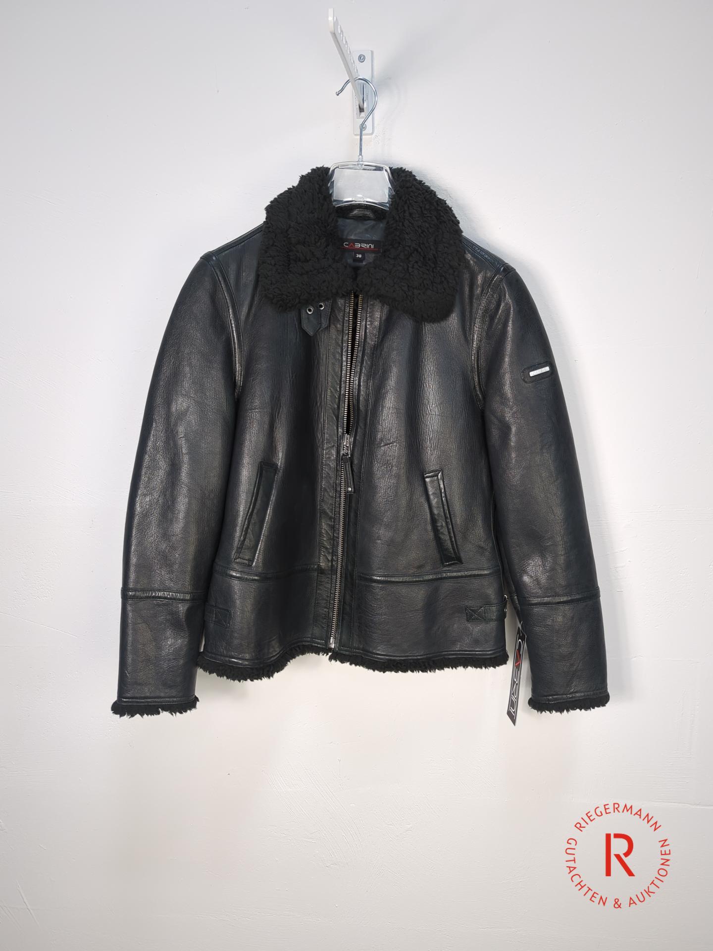 DAMEN LEDERJACKE GRÖSSE 38